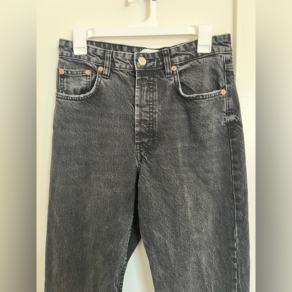 Zara Black Straight Jeans